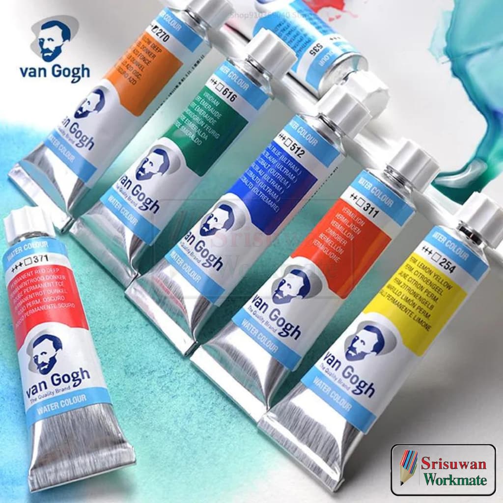 Van Gogh สีน้ำ หลอด 10ml. อาร์ทติสเกรด Artist's Grade Water Colour จำนวน 1 หลอด รูปที่ 1