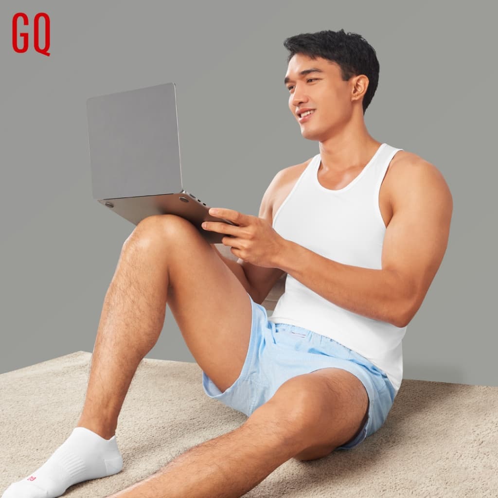 GQ Innerwear - Cool Tech™+ Tank Top เสื้อกล้ามทับใน ผ้าเย็นทั้งผืน สูงสุด 2 องศา รูปที่ 3