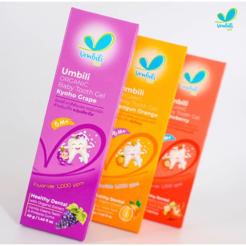Umbili ยาสีฟันกลืนได้ กลิ่นหอม ยาสีฟัน food grade ปลอดภัยสำหรับเด็ก รูปที่ 8