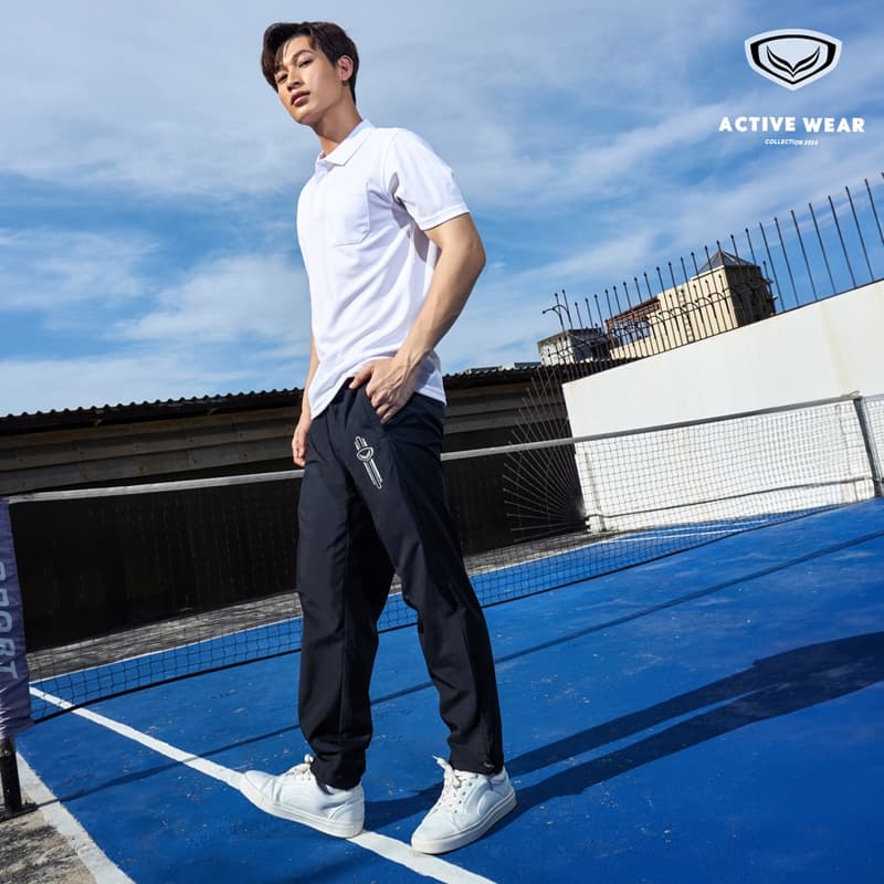 GRAND SPORT กางเกงแทร็คสูทพิมพ์ลายโลโก้ รหัส : 010235 รูปที่ 3