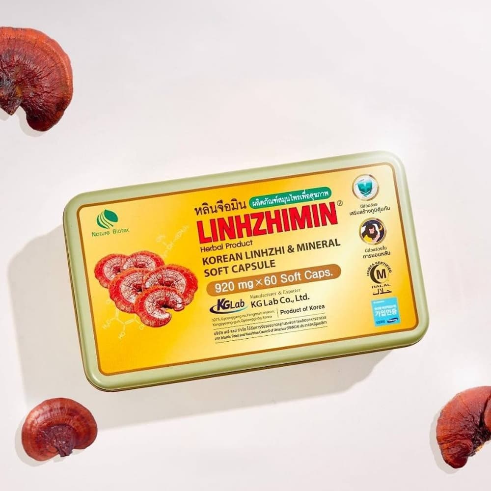 Linhzhimin หลินจือมิน เห็ดหลินจือแดงสกัด รูปที่ 3