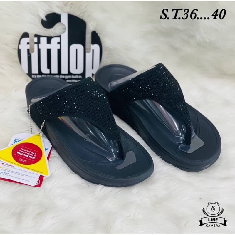 รองเท้าของผู้หญิงแบบพวงหรีดมีหลายสีพื้นนิ่งใส่สบายสนใจกดสั่งซื้อได้เลยจ้าของมี รูปที่ 7