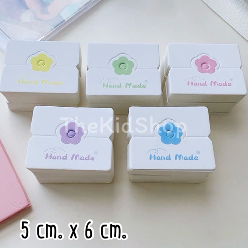 ถูกสุดๆ หัวกระดาษติดถุง ขนาด 6.2 x 5ซม. รูปที่ 3