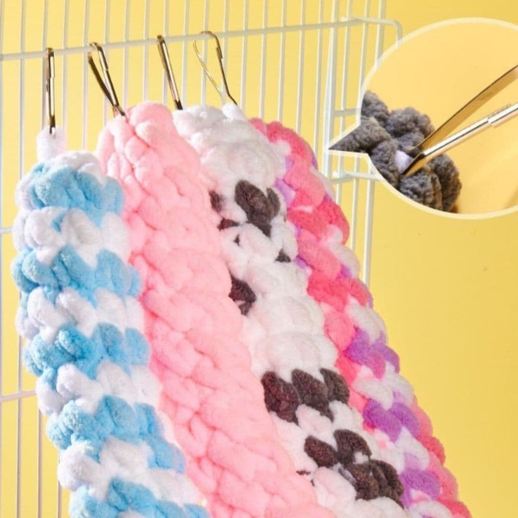 เชือกปีนสัตว์เล็ก นก ชูก้า กระรอก ยาว 64cm หนา 4cm ของเล่นสัตว์ฟันแทะ Small Pet รูปที่ 6