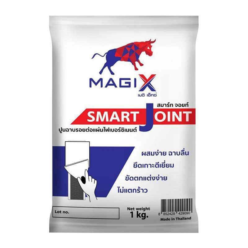 ปูนฉาบรอยต่อ smart board ขาว 1 กก. MagiX รูปที่ 3
