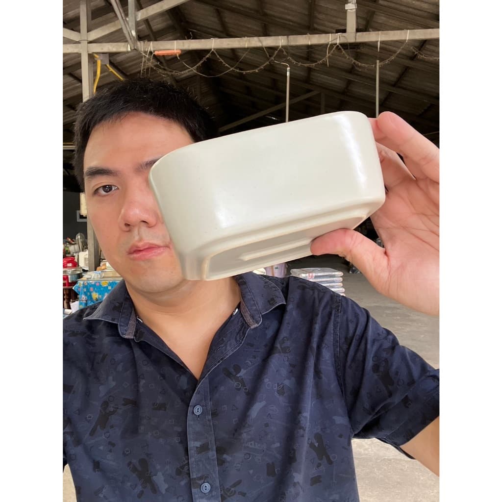 ถาดอบขนม ถาดลาซานญา ถาดเซรามิค สี่เหลี่ยมจัตุรัส 6 นิ้ว สีพาสเทล ออกใบกำกับภาษีได้ รูปที่ 5
