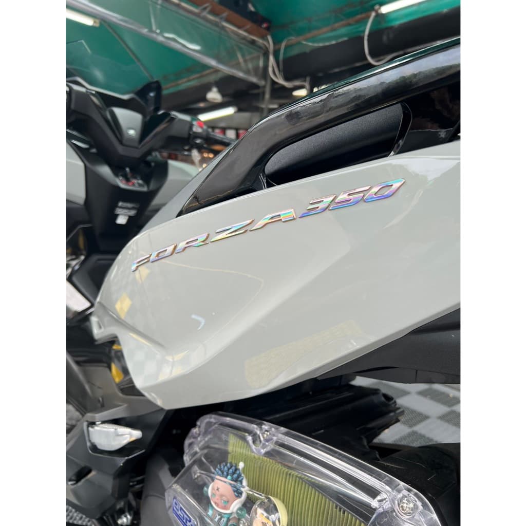 สติกเกอร์แต่งอักษรโลโก้ HONDA FORZA350 สะท้อนแสง เรืองแสง งานตัดเข้ารูป ติดง่าย...ลองดิ! รูปที่ 2