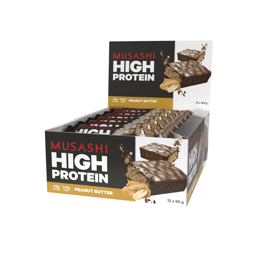 Musashi High Protein Bar โปรตีนสูง 45 กรัม รูปที่ 1