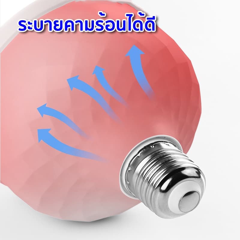 หลอดไฟ LED HighBulb แสงขาว light 240V ขั้ว E27 35W 45W 55W 65W 85W หลอดไฟLED สว่างนวลตา หลอดไฟประหยัดพลังงาน รูปที่ 4