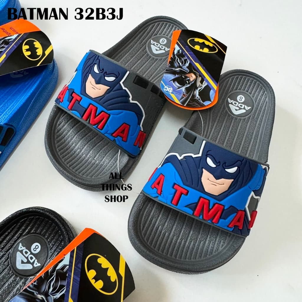 ADDA BATMAN SUPERMAN 32B3J 32B4K รองเท้าแตะเด็ก ลิขสิทธ์แท้ รุ่นเบา พื้นนุ่ม สบายเท้า รูปที่ 3