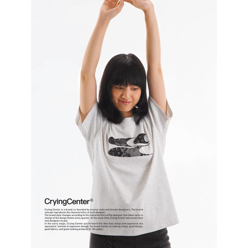 CryingCenter เสื้อยืดคอกลม Ballet T-Shirt รูปที่ 7