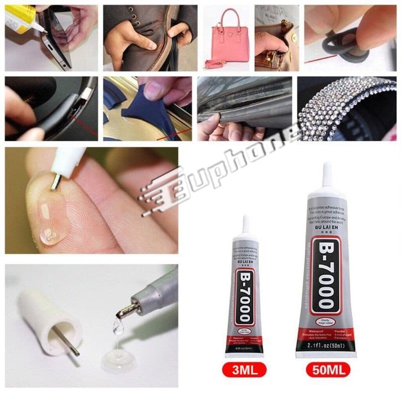 กาว B-7000 3ML เครื่องมือช่าง กาวติดจอมือถือ B7000 กาวติดหน้าจอทัสกรีน B-7000 รูปที่ 3
