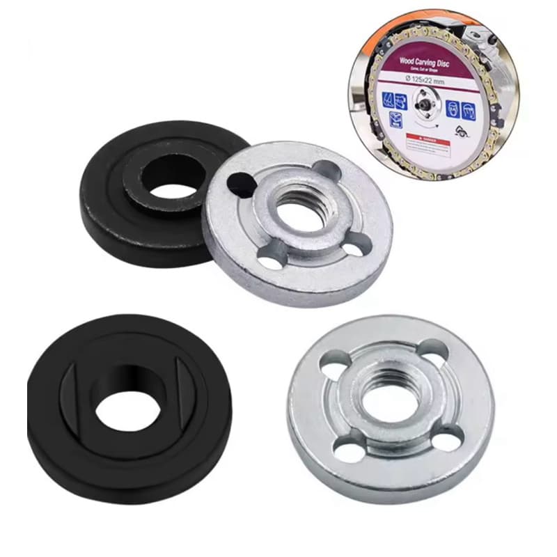 แหวนประกับ ล็อคใบเจียร หินเจีย ขนาด 4 นิ้ว / 7 นิ้ว Inner Outer lock nut set For Maktec Makita Grinder รูปที่ 9