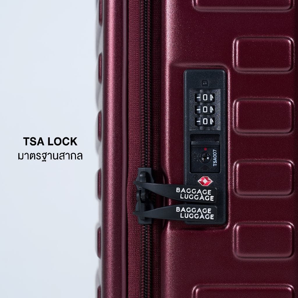 กระเป๋าเดินทาง รุ่น WANDER TRUNK ดีไซน์ใหม่ ทรงถัง คล่องตัว แบรนด์ BAGGAGE LUGGAGE รูปที่ 3