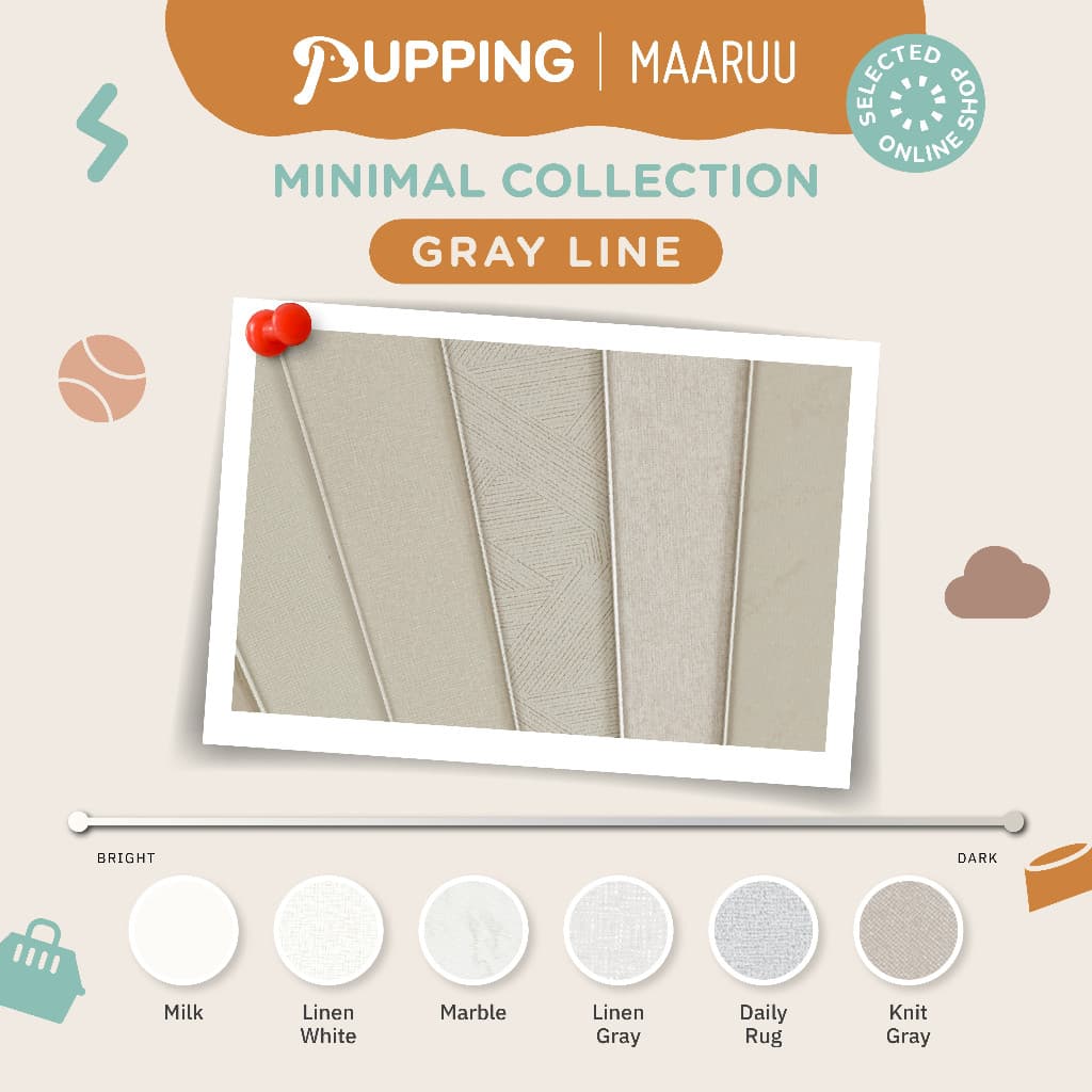 Pupping Petmat รุ่น Rug Type M - L แผ่นกันลื่นสุนัข พรมกันลื่น รองกันลื่นสัตว์เลี้ยง หมาแมว ป้องกันข้อสะโพกเสื่อม รูปที่ 9