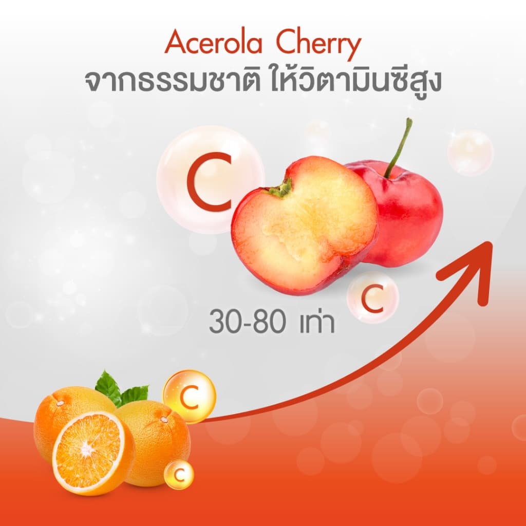 VISTRA Acerola Cherry 1000 mg. 145g. รูปที่ 7