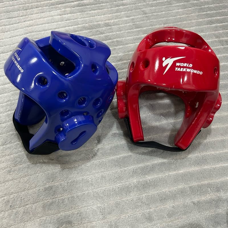 หมวกเทควันโด WORLD TAEKWONDO หมวก เฮดการ์ด Head Guard อุปกรณ์ป้องกันศีรษะ คาราเต้ เทควันโด หมวกWTF รูปที่ 1