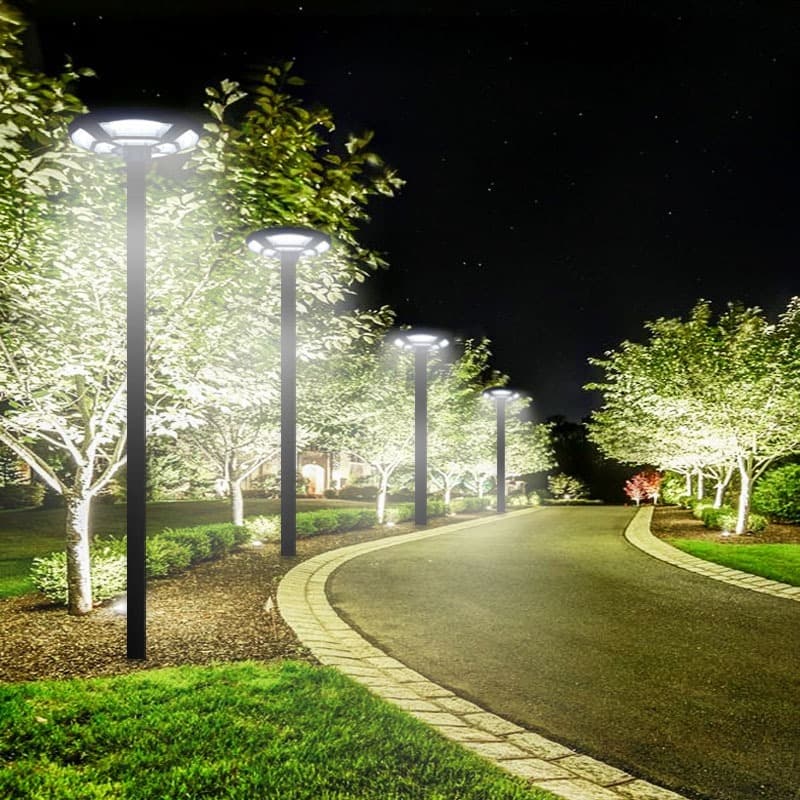 ไฟถนนโซล่าเซลล์ ไฟ UFO สว่างยันเช้า พลังงานแสงอาทิตย์ UFO Solar Light สว่าง360องศา ประกัน 1 ปี รูปที่ 5