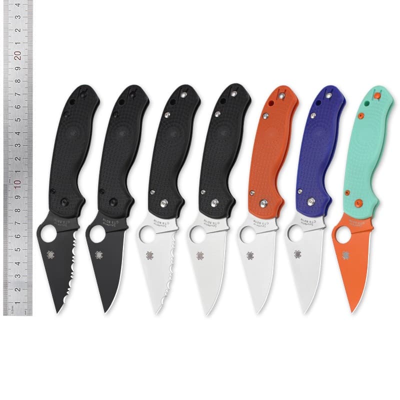มีดพับ Spyderco Paramilitari3 C223 งานพรีเมี่ยม บอลแบริ่ง ระบบล็อคแบบคอมเพรสชั่นล็อค รูปที่ 9