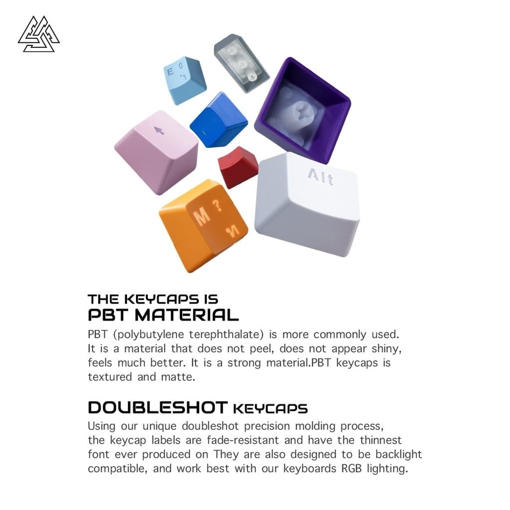 EGA TYPE MGKC4 ปุ่มกด Keycaps คีย์แคป TH/EN วัสดุพลาสติก PBT คีย์แคป 106 ปุ่ม ไฟทะลุทุกตัว ใส่กับคีย์บอร์ดแมคคานิคอลได้ รูปที่ 4