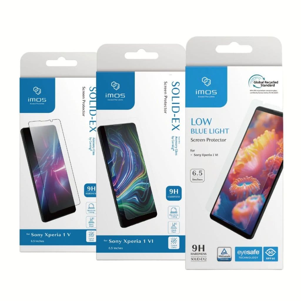 IMOS ฟิล์มกระจก SOLID-EX / SOLID-EX2 Glass Screen Protector สำหรับ SONY Xperia 1 VIII / 1 VII / 1 VI / 1 V / 1 IV รูปที่ 2