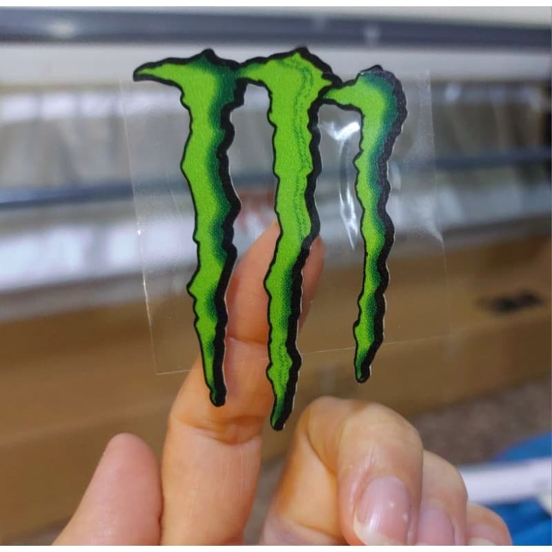 stickerMONSTER 3ขีด 3m 7×5cm รูปที่ 2
