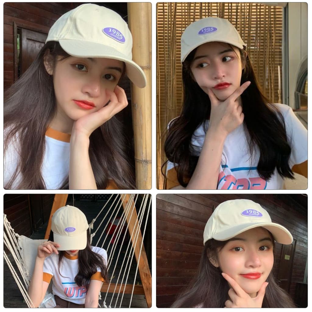 หมวกเบสบอล ผ้าฝ้าย พิมพ์ลายดาวห้าแฉก ระบายอากาศ แฟชั่นฤดูร้อน ป้องกันรังสียูวี สามารถปรับได้ 55-58cm รูปที่ 7