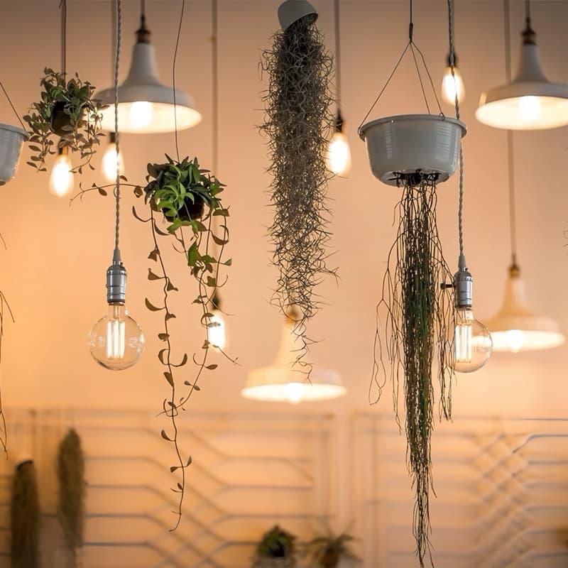 หลอดไฟวินเทจLED E27 กลม 4W 6W 8W แสงวอร์ม สีชาหลอดไฟและอุปกรณ์ไฟทรงเอดิสัน รูปที่ 5