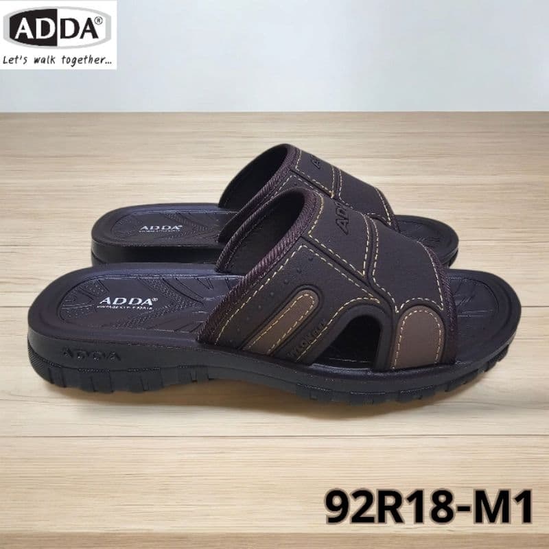 ADDA 91W11-M1/92R18-M1 รองเท้าแตะสวมผู้ชาย ไซส์ 7-10 รูปที่ 5