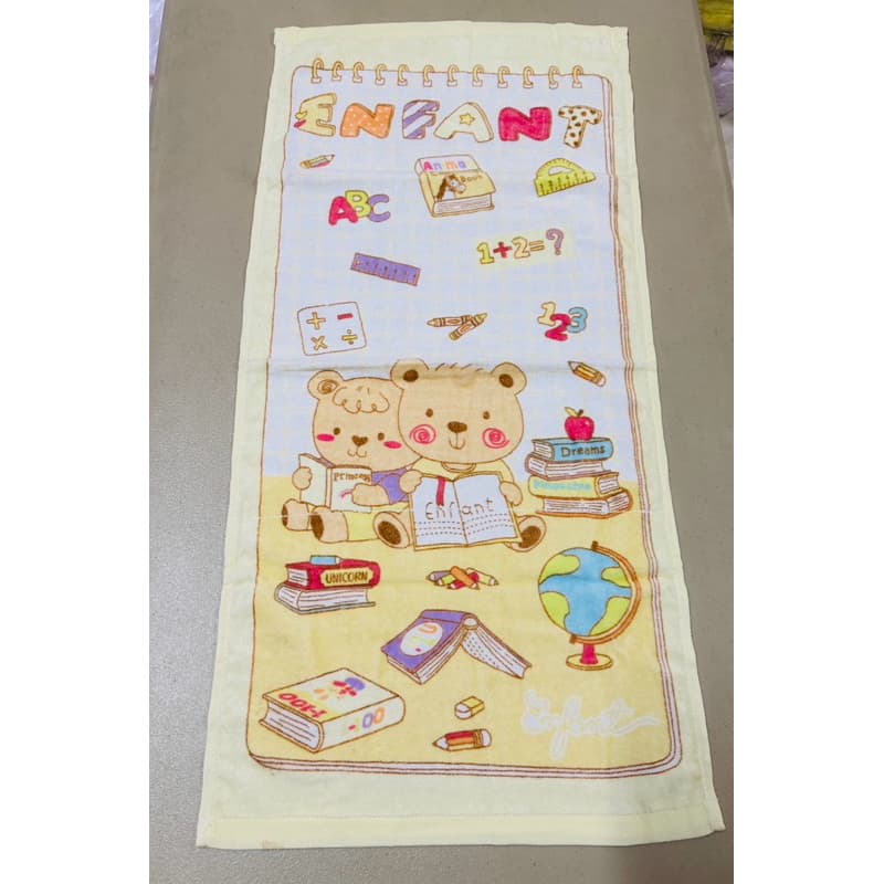 Enfant ผ้าเช็ดผม ขนาด 15x30 นิ้ว สินค้าหลุดQC ตำหนิ รูปที่ 3