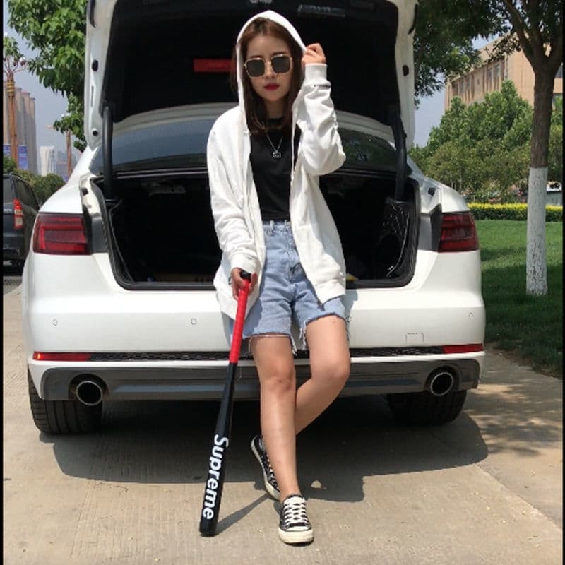 ไม้เบสบอล Supreme ขนาด 32 นิ้ว Baseball Bat ม้เบสบอลเหล็กอัลลอยด์หนา โลหะผสมเหล็กเกรดพรีเมียม รูปที่ 5