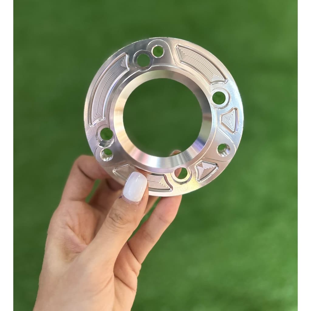 จาน TK รูเฉียง มาพร้อมสเปเซอร์ครบชุดขนาด220mm.สำหรับ WAVE125R /S/I บังลม งานขั้นเทพ รูปที่ 9