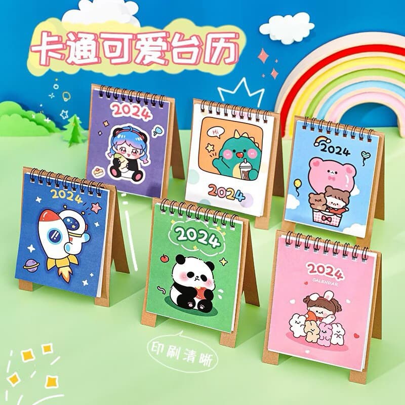 ปฏิทินตั้งโต๊ะ 2026 2025 สวยๆ จดโน๊ตได้ ปฏิทิน 2568 2569 ตกแต่ง ของแจก DIY Planner ของขวัญปีใหม่ ใบกำกับมี รูปที่ 3