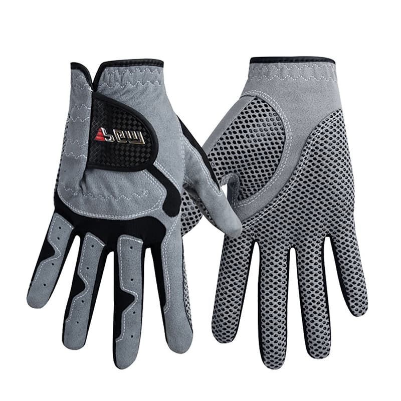 ถุงมือกอล์ฟ PGM แบบนุ่ม มืออาชีพ golf glove ผ้าไมโครไฟเบอร์ ระบายอากาศ ป้องกันการลื่น ถุงมือฝึกอบรม รูปที่ 5