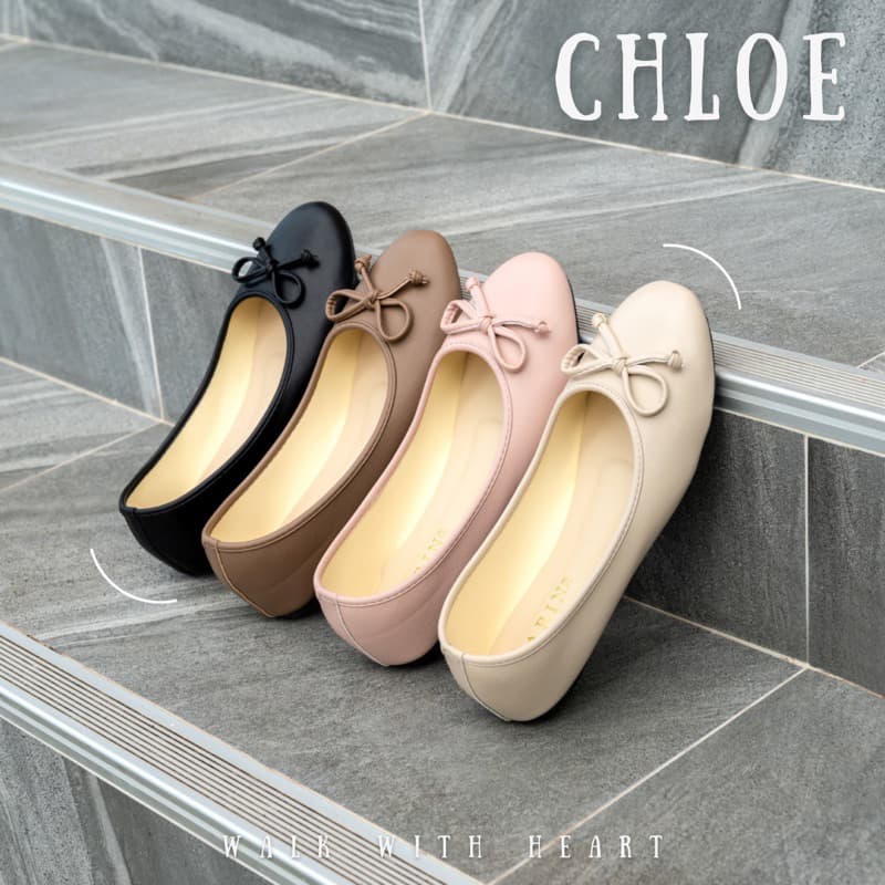 Rarin รุ่น [ ChIoe ] 36 - 41 รองเท้าคัทชูทรงสวย การันตีหนังนิ่มใส่สบาย **เท้าไม่เรียวบวกเพิ่ม**