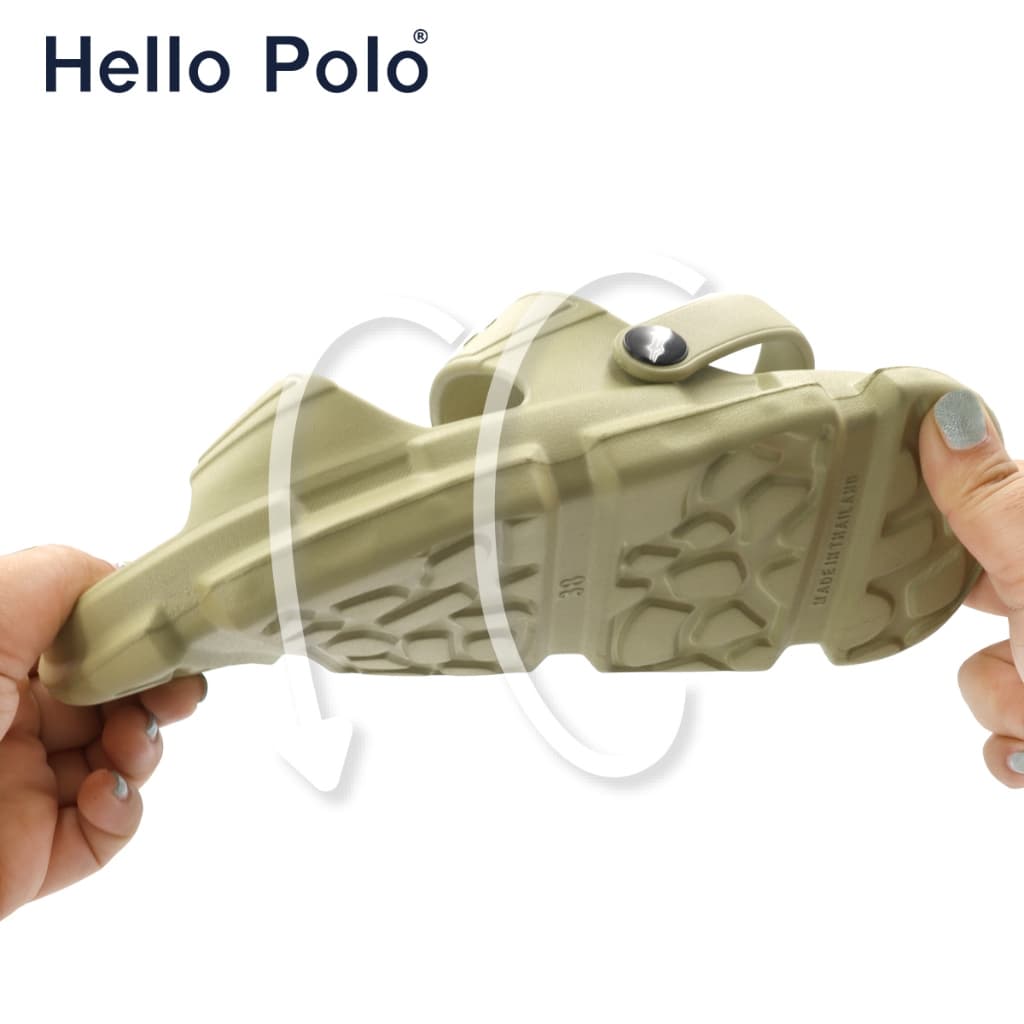 Hello Polo รองเท้าแตะ แฟชั่น กันลื่น 3cmพื้นหนา นุ่มใส่สบาย เหมาะกับฤดู น้ำหนักเบา ที่บ้าน ลางแจ้ง ห้องน้ำ hp8012 รูปที่ 3