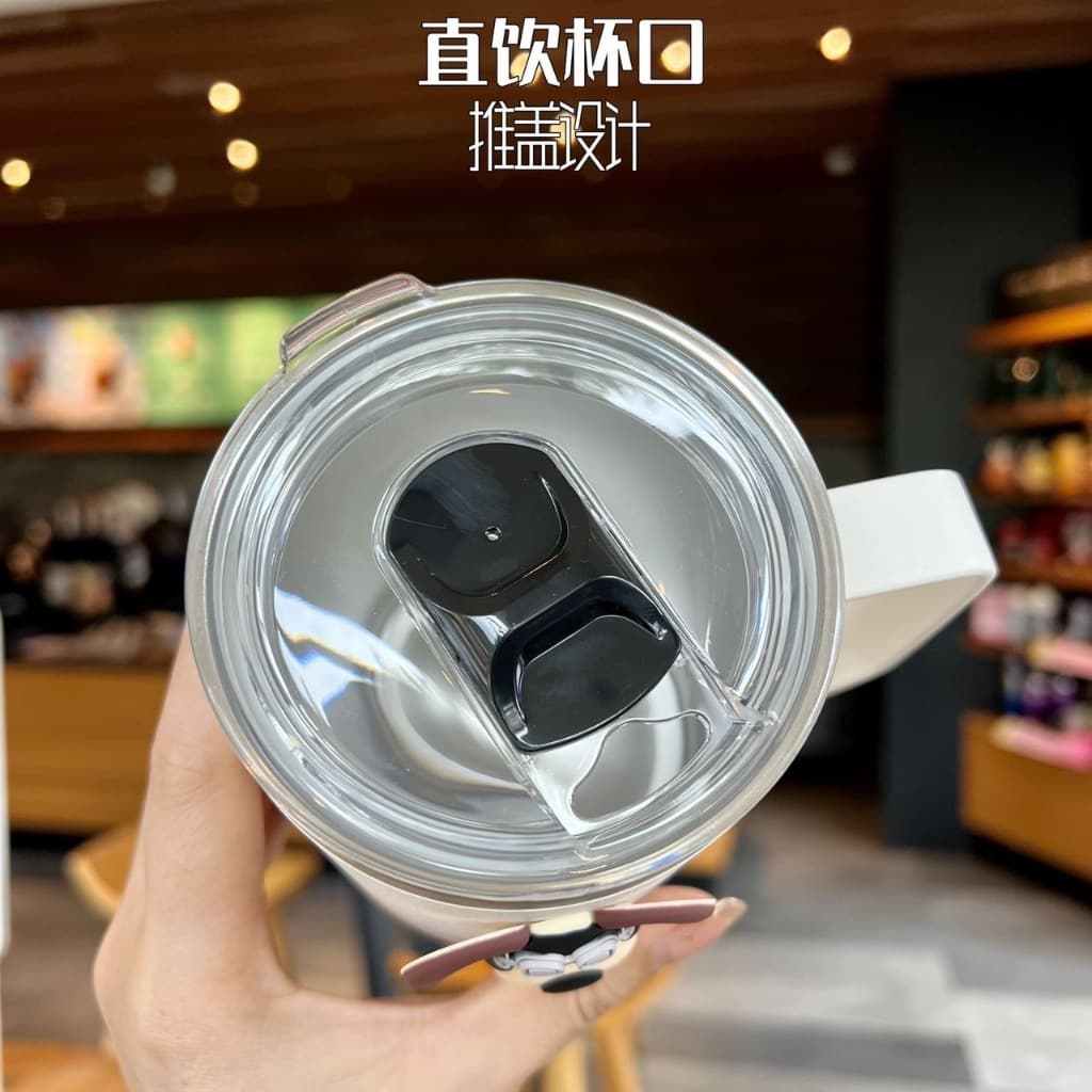 TYESO แท้ แก้วกาแฟความจุขนาดใหญ่พร้อมที่จับ 710ml รูปที่ 3