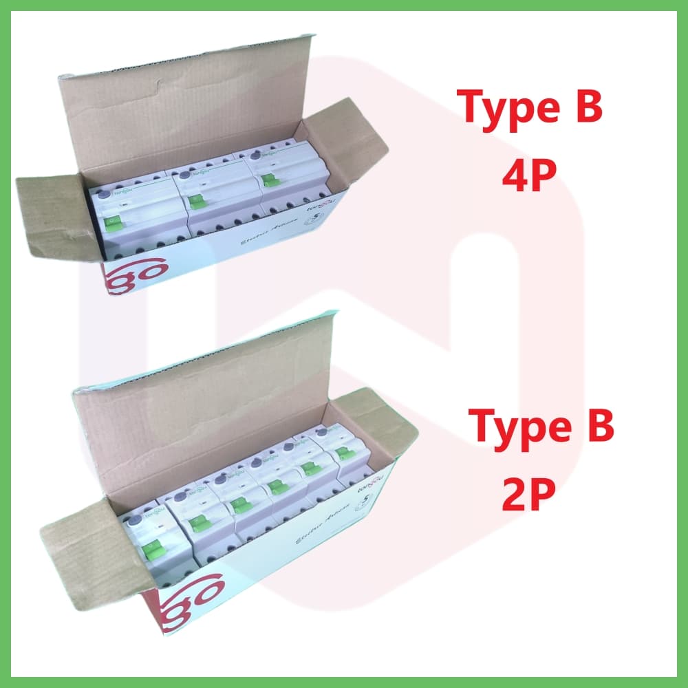 RCCB RCD Type B + MCB เบรคเกอร์กันดูดกันรั่ว ติดตั้งรถไฟฟ้า EV charger Tongou เบรคเกอร์ Type B 2P 4P รูปที่ 9