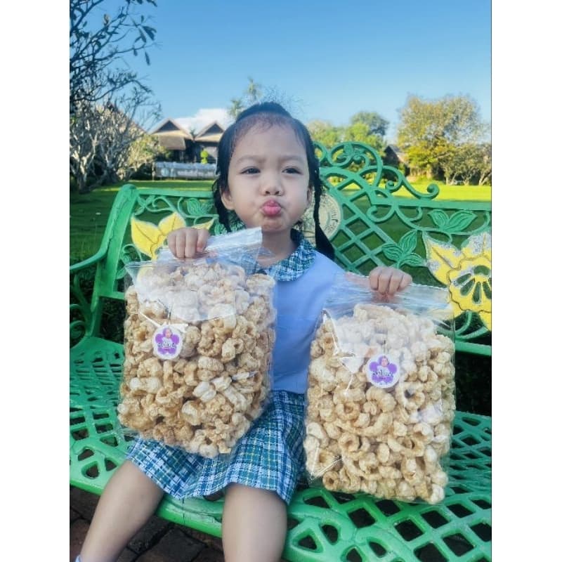 แคบหมูมันน้อยแคปหมูน้องไอเดียกรอบอร่อยไม่เหม็นหืนไม่แข็งกระด้างขนาด 500g รูปที่ 4