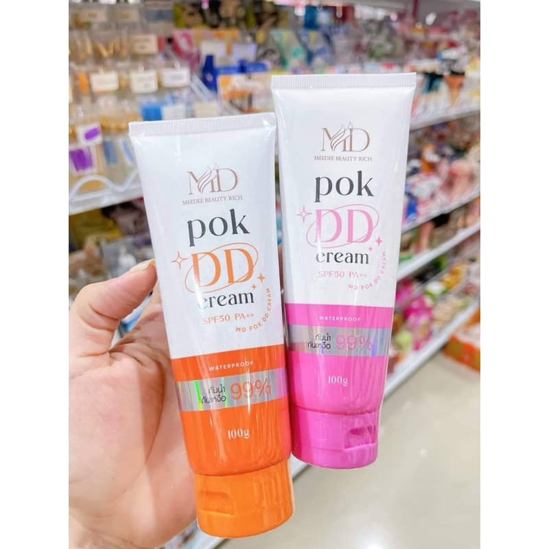 พอกดี ดีดี ครีมกันแดด POK DD CREAM Sunscreen spf50 pa+++ รูปที่ 4