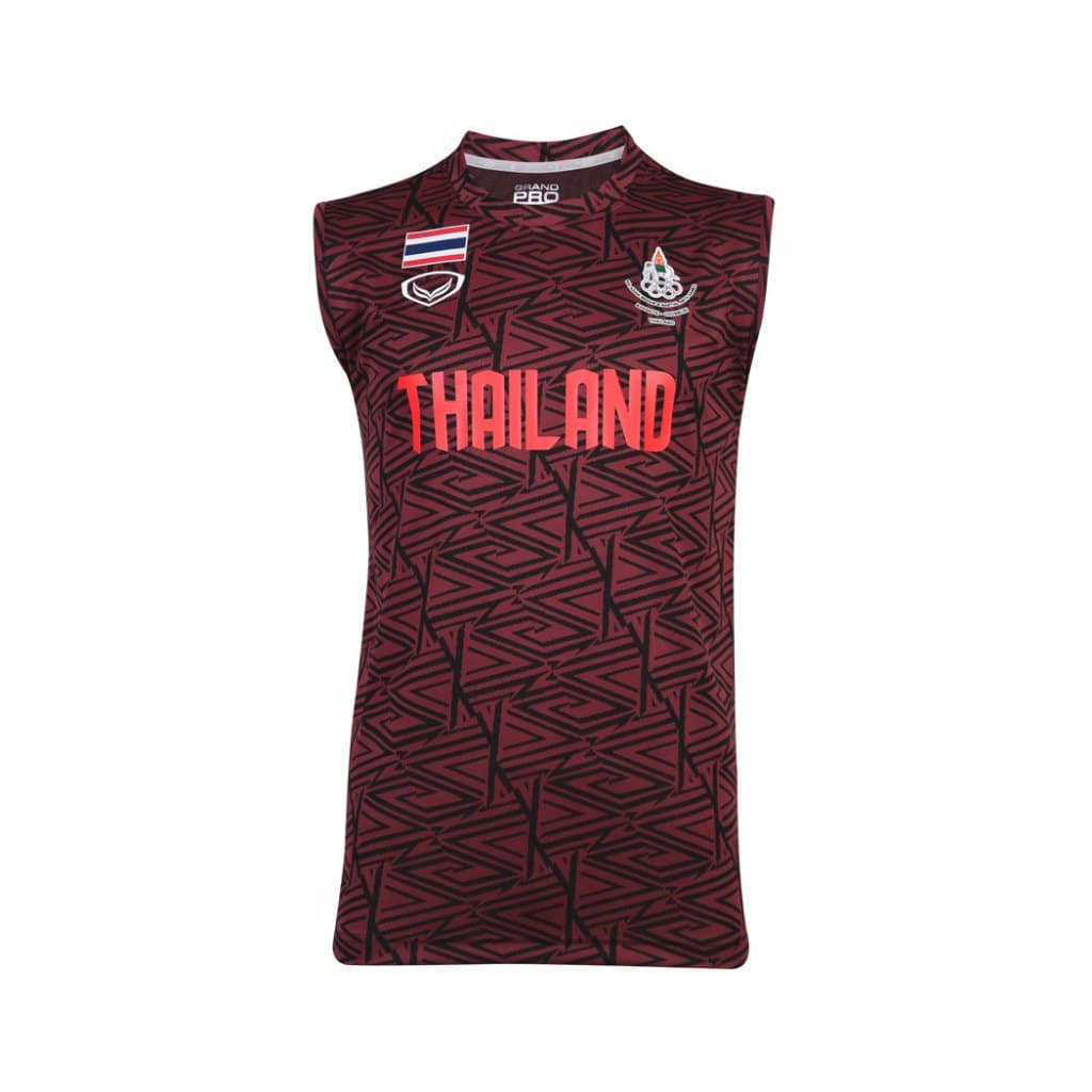 GRAND SPORT เสื้อซ้อม INDOOR GAMES 2021 แขนกุด รหัส : 038398 รูปที่ 1