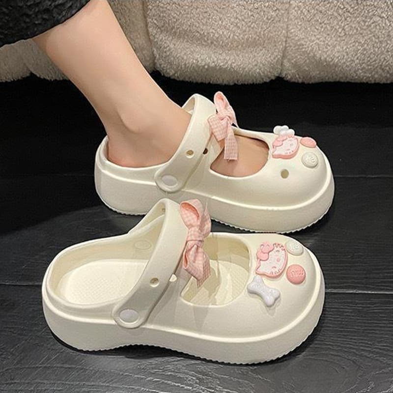 LGShoesส่งตรงจากไทย รองเท้าหัวโตทรงนักเรียน รุ่นนี้มี 4สีให้เลือก มาพร้อมน้องแมวเหมียวสีชมพูสุดน่ารัก ราคาไม่แพง สั่งเลย รูปที่ 1