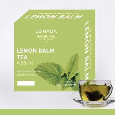 DAHADA ชามิ้นเลม่อน Lemon Balm ช่วยทำให้ผ่อนคลาย หอม ชดชื่น รูปที่ 4