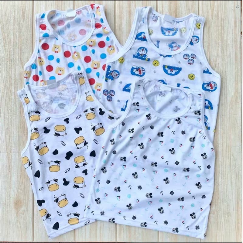 เสื้อกล้าม เสื้อแขนกุด เสื้อเด็กแรกเกิด เด็ก1,2,3ขวบ รูปที่ 5