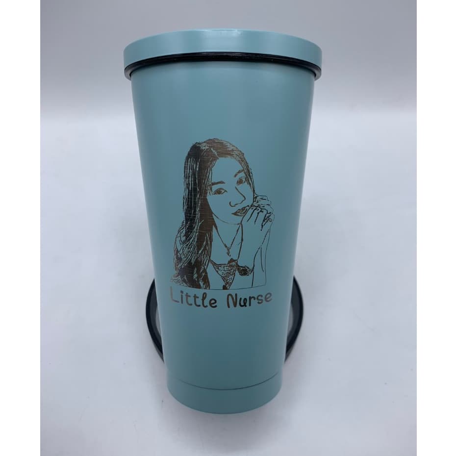 แก้วเก็บอุณหภูมิ ทรงสตาบัค 20oz สลักฟรี ออกแบบเองได้ ราคานี้รวมเลเซอร์เรียบร้อยจ้า รูปที่ 6