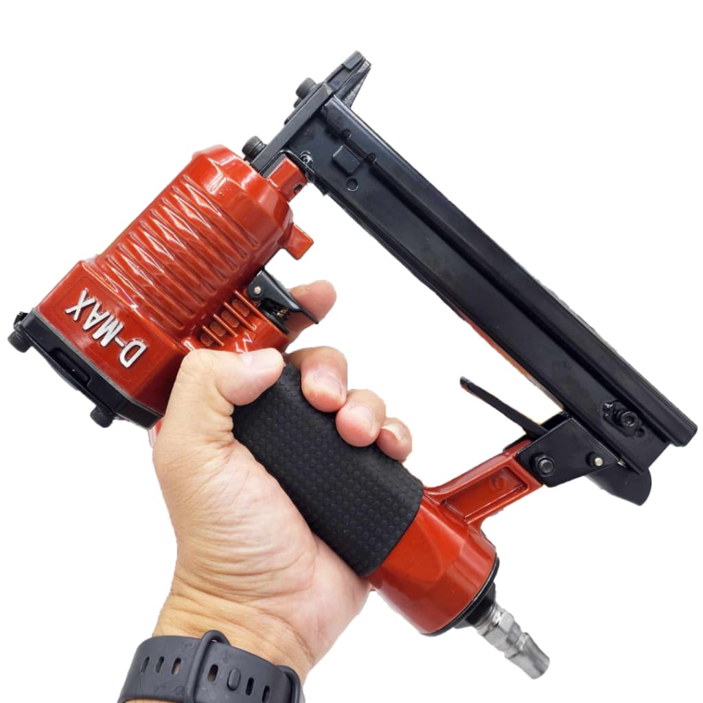 D-MAX เครื่องยิงตะปูลม ขาคู่ 1022J แม็กลมขาคู่ ปืนยิงตะปู รับประกัน 12 เดือน รูปที่ 4