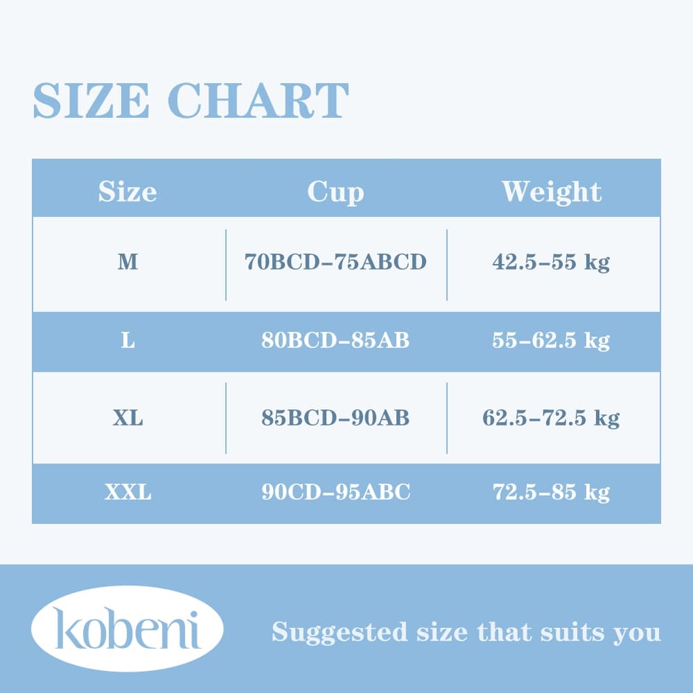 ⭐KOBENI⭐เสื้อในให้นม ใส่ปั๊มนมได้ เสื้อในคนท้อง สวมใส่สบาย ไร้สาย ชุดชั้นในให้นม คุณภาพดีที่สุด รูปที่ 9