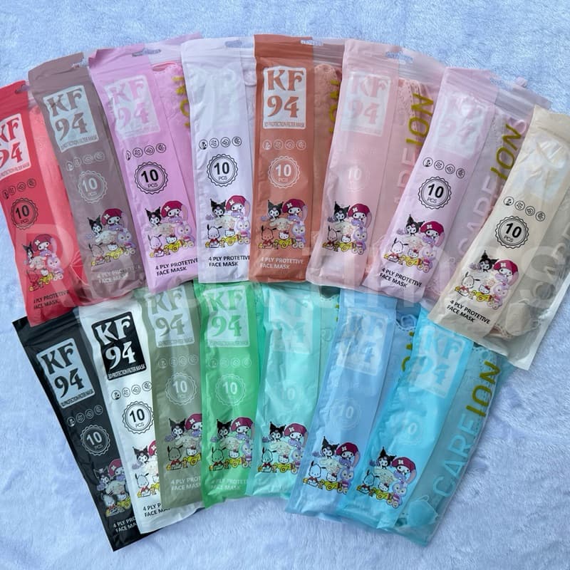 ‼ KF 94 MASK เกาหลี ปั๊มลายการ์ตูน ทุกชิ้น ส่งของทุกวัน รูปที่ 1