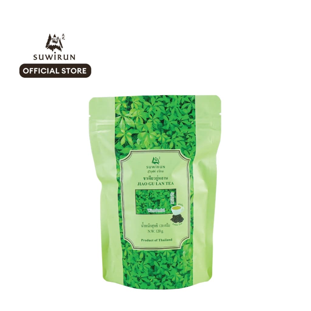 ชาเจียวกู่หลาน ชนิดใบ - Jiao gu lan tea - Loose tea - 120g รูปที่ 1