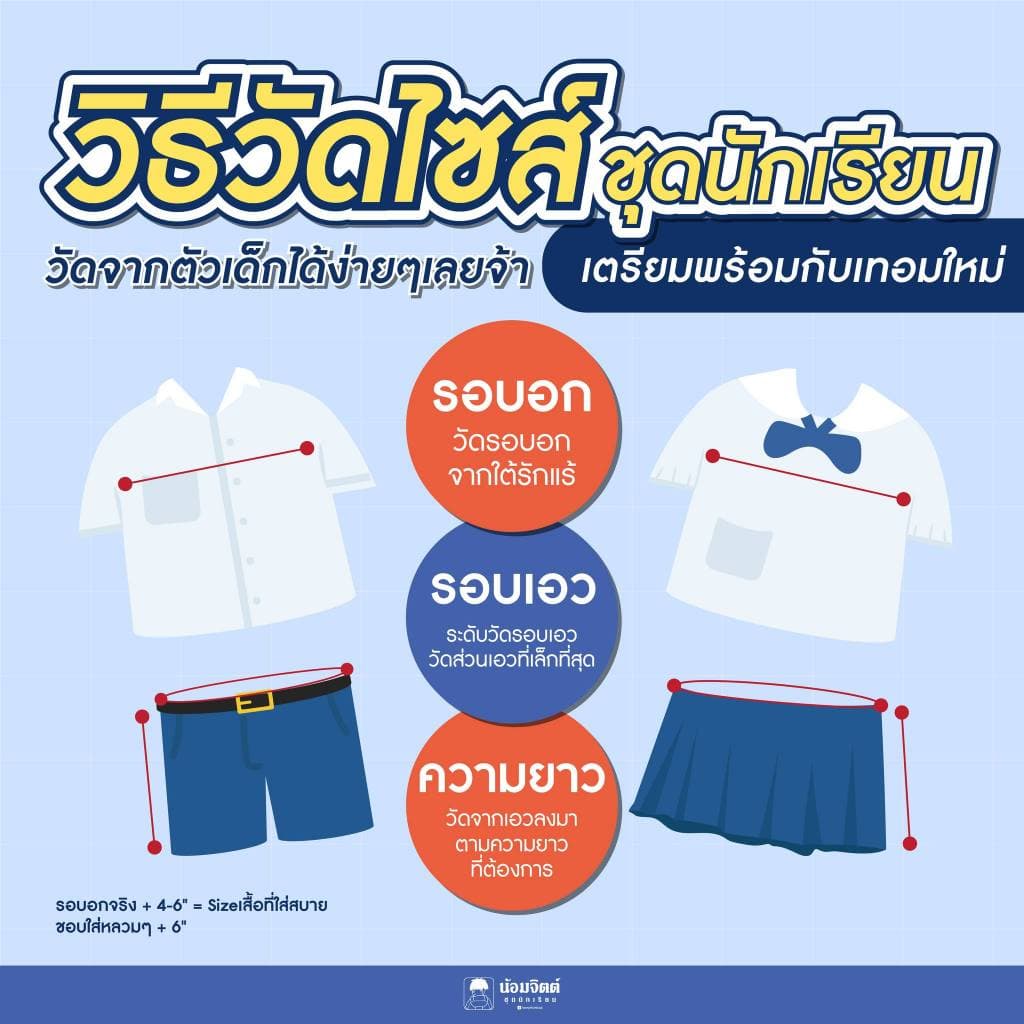 น้อมจิตต์ เสื้อเนตรนารี สีเขียวเนตร N01 **วิธีวัดขนาดในรายละเอียดสินค้า** รูปที่ 4